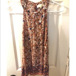 Printed Sleeveless Blouse